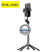 Keturkojis stovas asmenukių (selfie) lazda Blavec Fusion 100CM LED + Gimbal