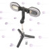 Asmenukių selfie lazdos trikojai - Trikojis stovas asmenukių (selfie) lazda su apšvietimu Stand Plus 2 LED
