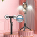 Asmenukių selfie lazdos trikojai - Trikojis stovas asmenukių (selfie) lazda su apšvietimu Stand Plus 2 LED