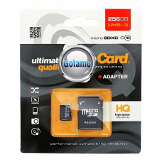 Atminties kortelės ir USB atmintinės - Atminties kortelė Micro SD 256GB 10 klasės su SD adapteriu IMRO