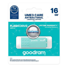 Atmintinė USB raktas 16GB USB 3.0 GOODRAM Antibacterial Atmintinė USB raktas 16GB USB 3.0 GOODRAM Antibacterial
