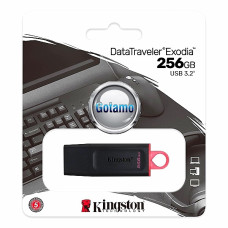 Atminties kortelės ir USB atmintinės - Atmintinė USB raktas 256GB USB 3.2 KINGSTON