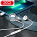 Ausinės ir laisvų rankų įranga - Apple Lightning ausinės XO Metal baltos spalvos