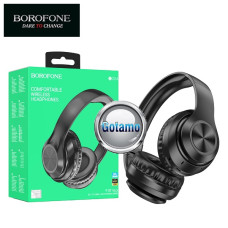 Ausinės ir laisvų rankų įranga - Bluetooth ausinės Borofone 6h Music juodos spalvos
