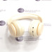 Ausinės ir laisvų rankų įranga - Bluetooth ausinės Borofone 6h Music kreminės spalvos
