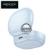 Ausinės ir laisvų rankų įranga - Bluetooth ausinės Borofone Mate Baby Blue žydros spalvos