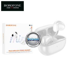 Ausinės ir laisvų rankų įranga - Bluetooth ausinės Borofone mini baltos spalvos