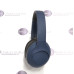 Ausinės ir laisvų rankų įranga - Bluetooth ausinės Borofone Strong Bass tamsiai mėlynos spalvos