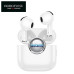 Ausinės ir laisvų rankų įranga - Bluetooth ausinės Borofone Wireless baltos spalvos