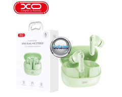 Bluetooth ausinės XO Star Dual-Mic mėtinės spalvos