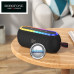Bluetooth garsiakalbis kolonėlė Borofone Cool LED FM juodos spalvos