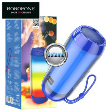 Bluetooth garsiakalbis kolonėlė Borofone True Wireless Stereo FM mėlynos spalvos
