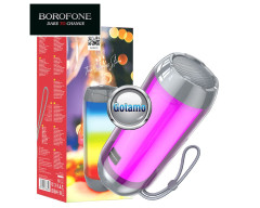 Bluetooth garsiakalbis kolonėlė Borofone True Wireless Stereo FM pilkos spalvos