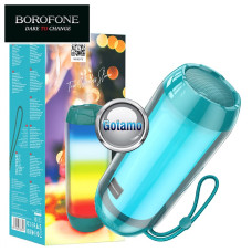 Bluetooth garsiakalbis kolonėlė Borofone True Wireless Stereo FM turkio spalvos