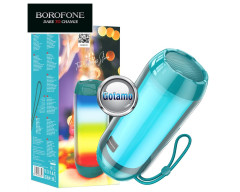 Bluetooth garsiakalbis kolonėlė Borofone True Wireless Stereo FM turkio spalvos