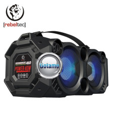 Bluetooth belaidės kolonėlės - Bluetooth garsiakalbis kolonėlė RebelTec SoundBOX 460 juodos spalvos