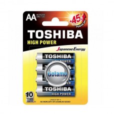 AA LR6 4vnt Toshiba High Power baterijos elementai Šiauliai | Palanga | Palanga