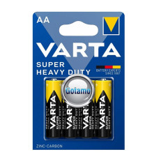 AA LR6 4vnt VARTA Super Heavy Duty baterijos elementai