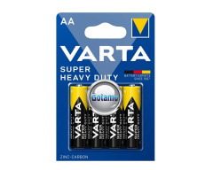 AA LR6 4vnt VARTA Super Heavy Duty baterijos elementai