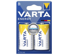 D dydžio LR20 2vnt VARTA Energy baterijos elementai