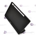 3Fold dėklas Samsung Galaxy Tab S7 Plus, S7 FE, S8 Plus planšetėms juodos spalvos