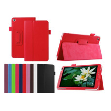Huawei MediaPad M1 (8.0) dėklai ir apsauginiai stiklai - DENVER dėklas Huawei MediaPad M1 (8.0) planšetei raudonos spalvos