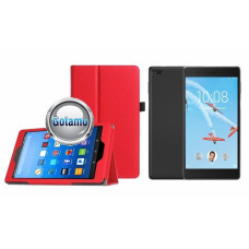 Lenovo Tab 7 dėklai ir apsauginiai stiklai - DENVER dėklas Lenovo Tab 7 planšetei raudonos spalvos