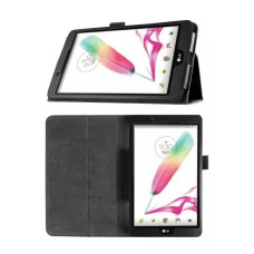 LG G Pad 8.0 dėklai ir apsauginiai stiklai - DENVER dėklas LG G Pad 8.0, LG G Pad 2 8.0 planšetėms juodos spalvos