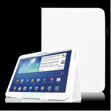 Samsung Galaxy Tab 4 10.1 dėklai ir apsauginiai stiklai - DENVER dėklas Samsung Galaxy Tab 4 10.1 planšetei baltos spalvos