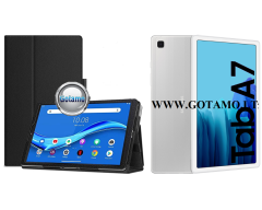 DENVER dėklas Samsung Galaxy Tab A7 10.4 (2020, 2022) planšetėms juodos spalvos