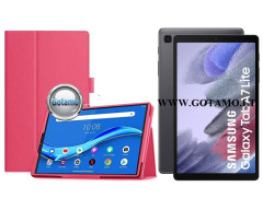 DENVER dėklas Samsung Galaxy Tab A7 Lite planšetei tamsiai rožinės spalvos