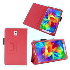 Samsung Galaxy Tab S 8.4 dėklai ir apsauginiai stiklai - DENVER dėklas Samsung Galaxy Tab S 8.4 planšetei tamsiai rožinės spalvos