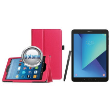 Samsung Galaxy Tab S3 9.7 dėklai ir apsauginiai stiklai - DENVER dėklas Samsung Galaxy Tab S3 9.7 planšetei rožinės spalvos