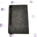 Samsung Galaxy Tab S9, Samsung Galaxy Tab S9 FE dėklai ir apsauginiai stiklai - Denver Suede dėklas Samsung Galaxy Tab S9, Samsung Galaxy Tab S9 FE planšetėms juodos spalvos