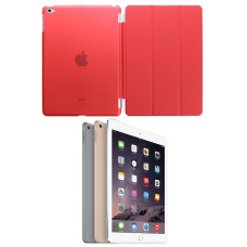 Apple iPad Air 2, Apple iPad Pro 9.7 (2016) dėklai ir apsauginiai stiklai - DiStinct dėklas Apple iPad Air 2 planšetiniams kompiuteriams raudonos spalvos