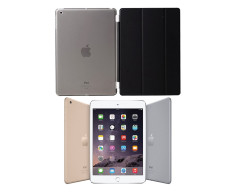 DiStinct dėklas Apple iPad mini 1 2 3 planšetiniams kompiuteriams juodos spalvos