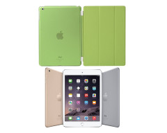 DiStinct dėklas Apple iPad mini 1 2 3 planšetiniams kompiuteriams salotinės spalvos