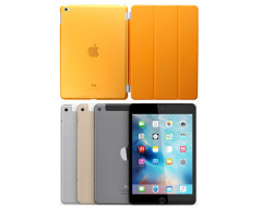 DiStinct dėklas Apple iPad mini 4 (2015), Apple iPad mini (2019) planšetiniams kompiuteriams oranžinės spalvos