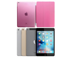 DiStinct dėklas Apple iPad mini 4 (2015), Apple iPad mini (2019) planšetiniams kompiuteriams rožinės spalvos