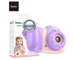 Vaikiškas fotoaparatas Hoco Children Camera 1080P violetinės spalvos