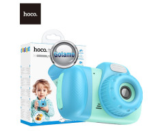 Vaikiškas fotoaparatas Hoco Children Camera 1080P žalsvai melsvos spalvos