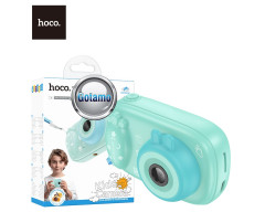 Vaikiškas fotoaparatas Hoco Children Camera 720P melsvai žalsvos spalvos