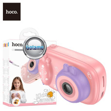 Vaikiškas fotoaparatas Hoco Children Camera 720P rožinės spalvos Vaikiškas fotoaparatas Hoco Children Camera 720P rožinės spalvos