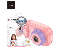 Vaikiškas fotoaparatas Hoco Children Camera 720P rožinės spalvos