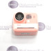 Vaikiškas spausdinantis fotoaparatas Hoco Children Camera 720P Print rožinės spalvos