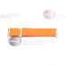 Apyrankės dirželiai Apple išmaniesiems laikrodžiams 42mm 44mm 45mm 49mm - Apyrankė dirželis Textile Travel Apple išmaniajam laikrodžiui 42mm 44mm 45mm 49mm oranžinės spalvos