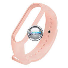 Apyrankės dirželiai Xiaomi Mi Band 5 6 7 išmaniosioms apyrankėms - Apyrankė dirželis Xiaomi Mi Band 5 6 7 išmaniosioms apyrankėms šviesiai rožinės spalvos