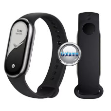 Apyrankė dirželis Xiaomi Mi Band 8 9 išmaniosioms apyrankėms juodos spalvos
