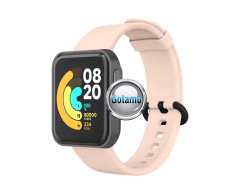 Apyrankės dirželiai Xiaomi Redmi Watch 2 Lite / Poco Watch / Mi Watch Lite laikrodžiams, smėlio rožinis