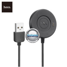 Įkrovimo laidai ir padukai išmaniesiems laikrodžiams ir apyrankėms - Magnetinis įkrovimo laidas padukas Hoco išmaniesiems laikrodžiams su 3mm kontaktais